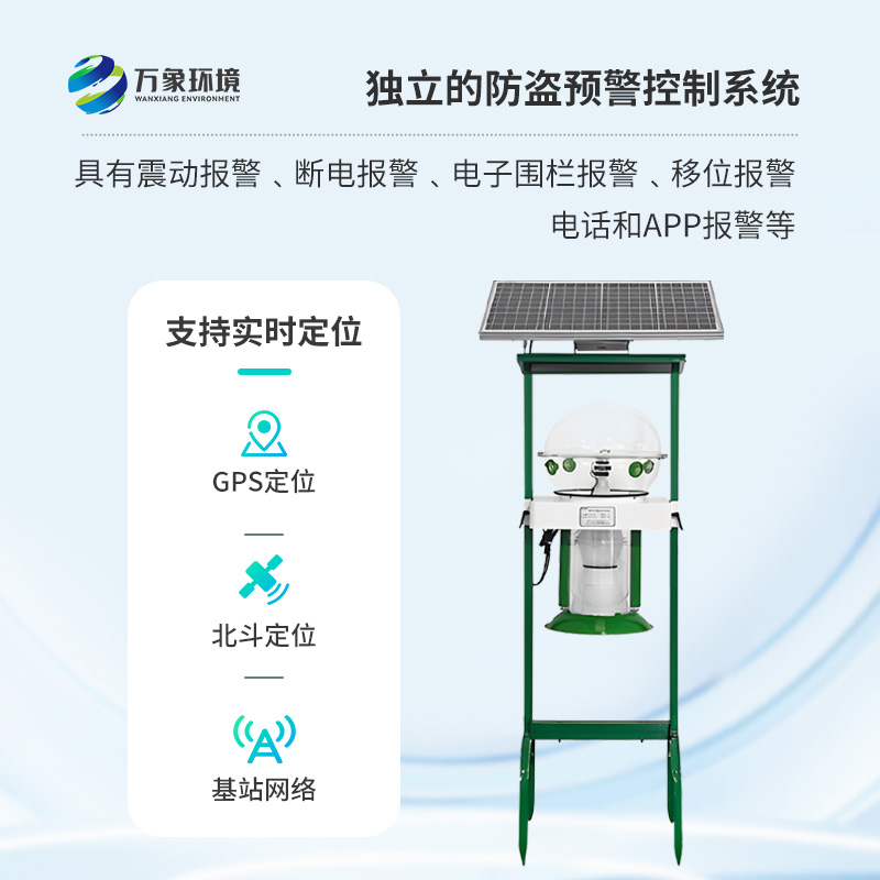 水稻害蟲(chóng)性誘測(cè)報(bào)燈，保護(hù)水稻生長(zhǎng)遠(yuǎn)離病蟲(chóng)害